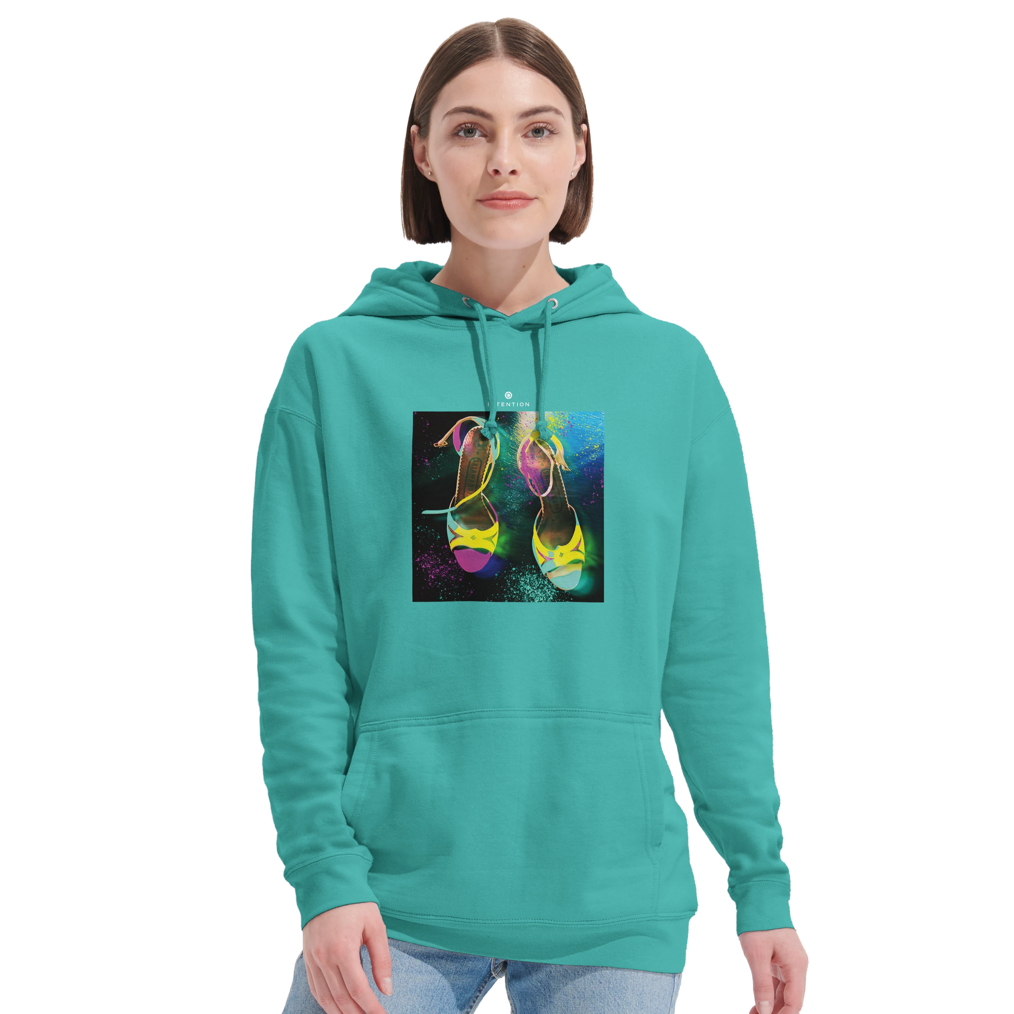 Adventurous - "Dancing in Colours" Hoodie pool blue 5