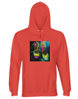 Adventurous - "Dancing in Colours" Hoodie pop orange 1