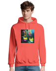 Adventurous - "Dancing in Colours" Hoodie pop orange 3