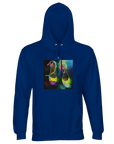 Adventurous - "Dancing in Colours" Hoodie Royal Blue 1
