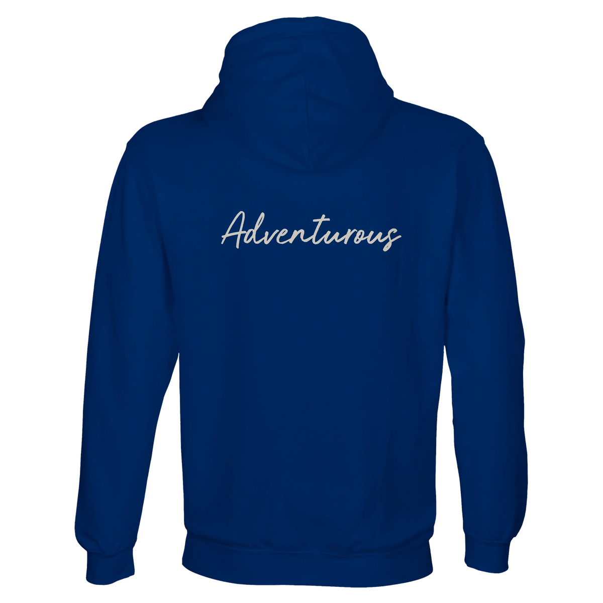 Adventurous - "Dancing in Colours" Hoodie Royal Blue 2