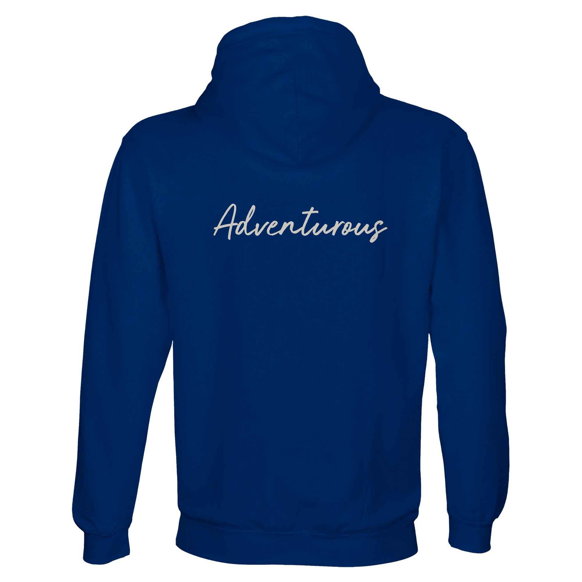 Adventurous - "Dancing in Colours" Hoodie Royal Blue 2