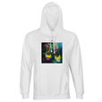 Adventurous - "Dancing in Colours" Hoodie White 1