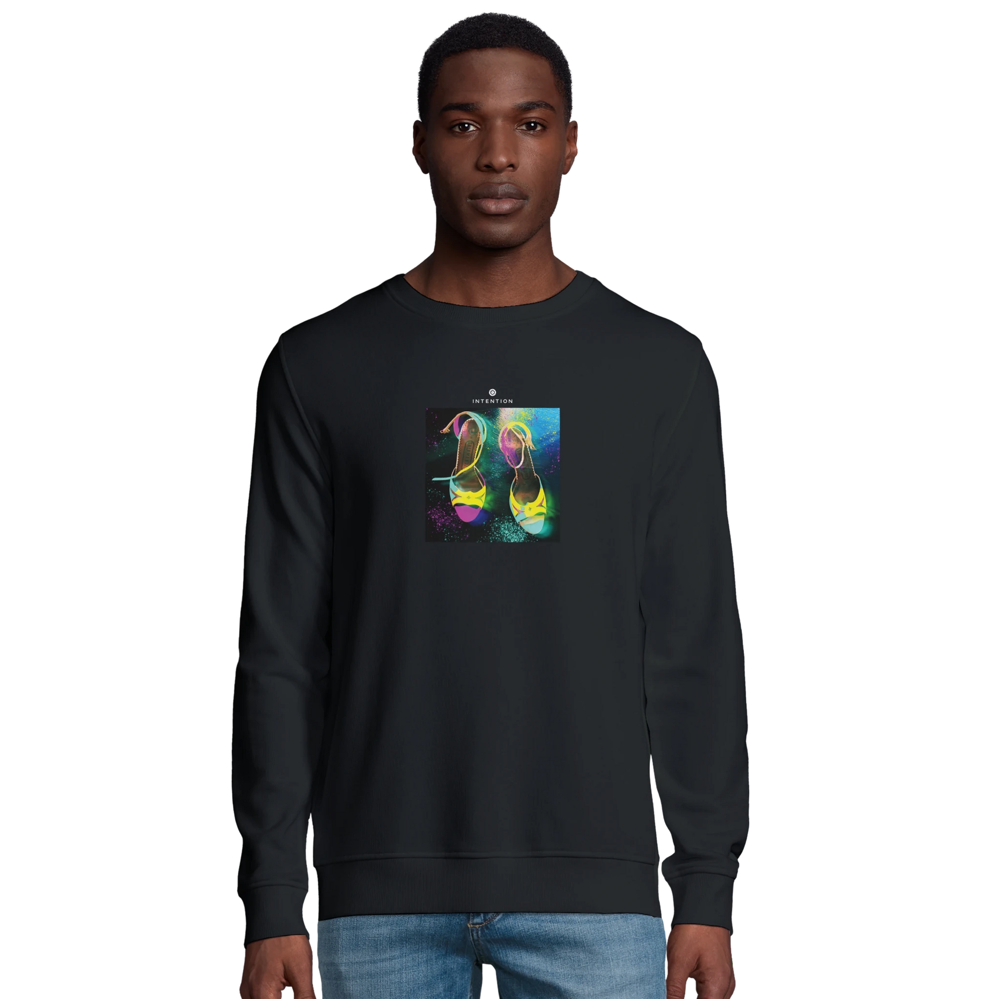 Adventurous - "Dancing in Colours" Sweatshirt Black XS 30