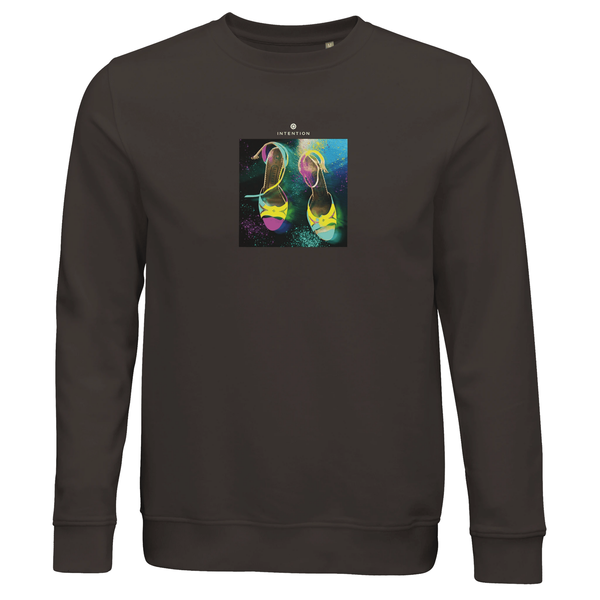 Adventurous - "Dancing in Colours" Sweatshirt deep charcoal grey XS 10