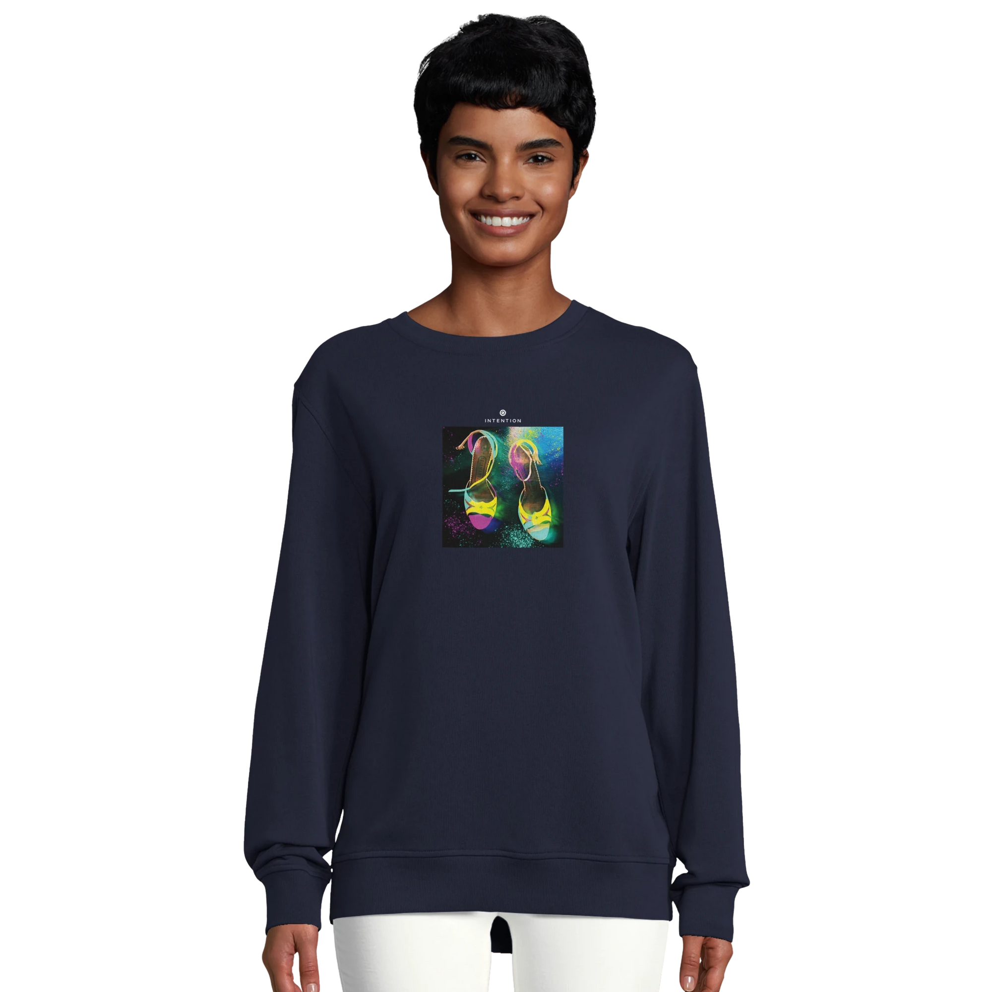 Adventurous - "Dancing in Colours" Sweatshirt French Navy XS 20