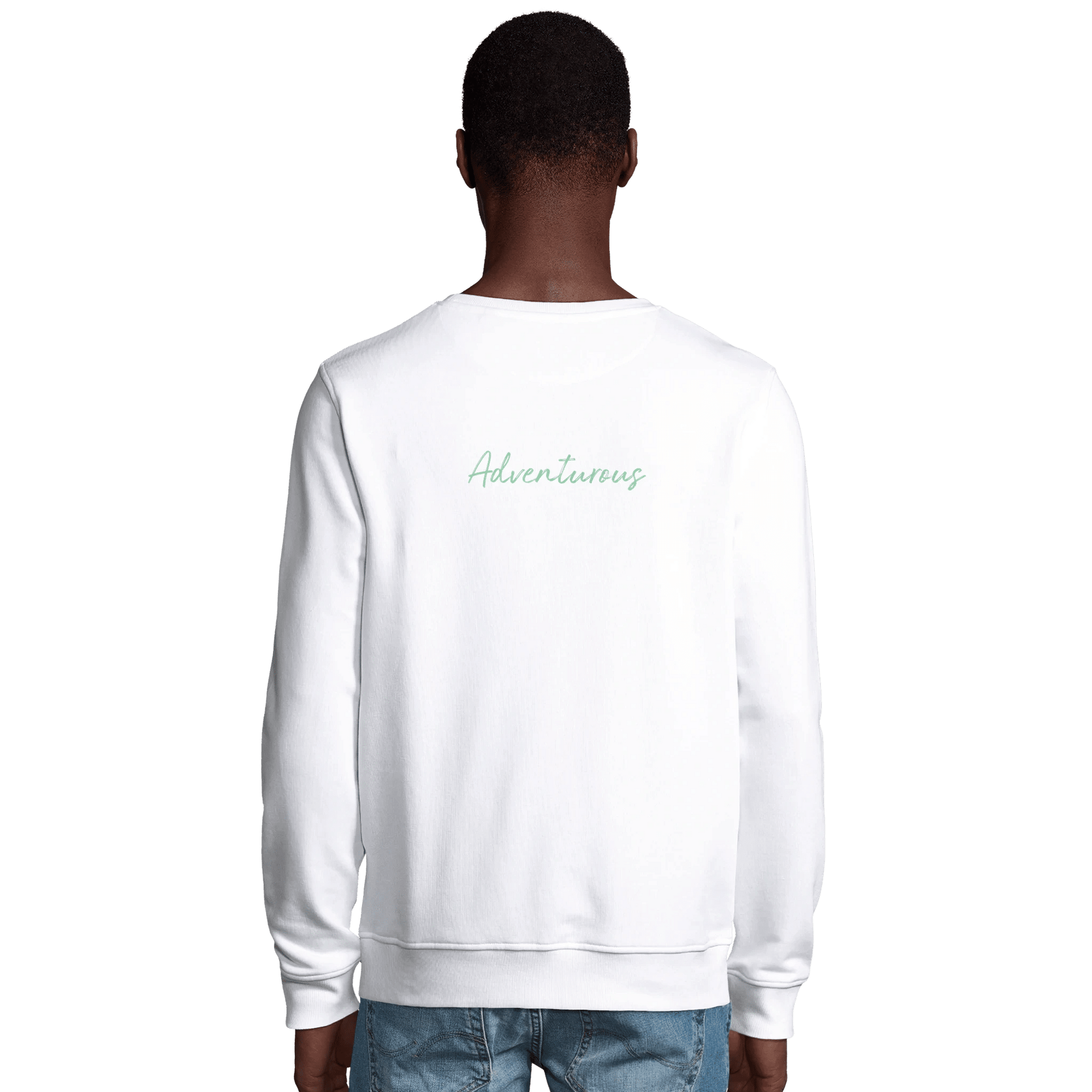 Adventurous - "Dancing in Colours" Sweatshirt White XS 7