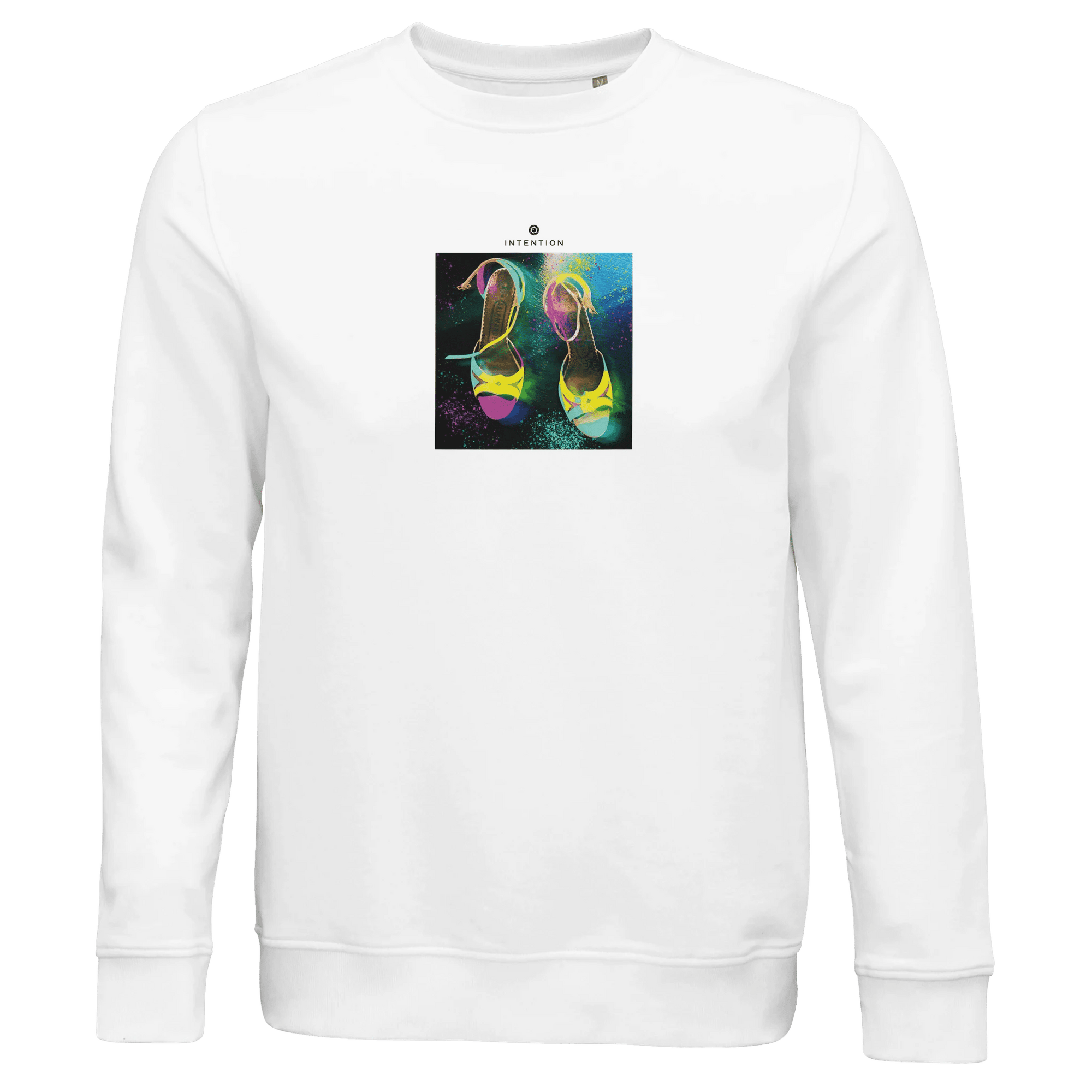 Adventurous - "Dancing in Colours" Sweatshirt White XS 4