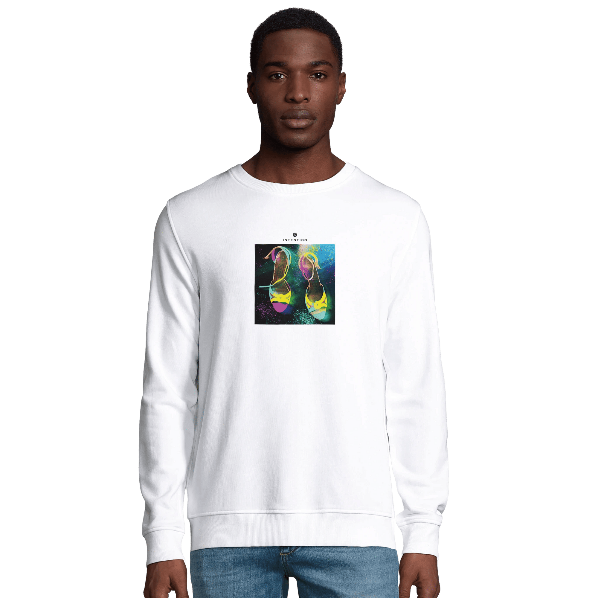 Adventurous - "Dancing in Colours" Sweatshirt White XS 6
