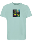 Adventurous - "Dancing in Colours" T-shirt arctic blue XS 21
