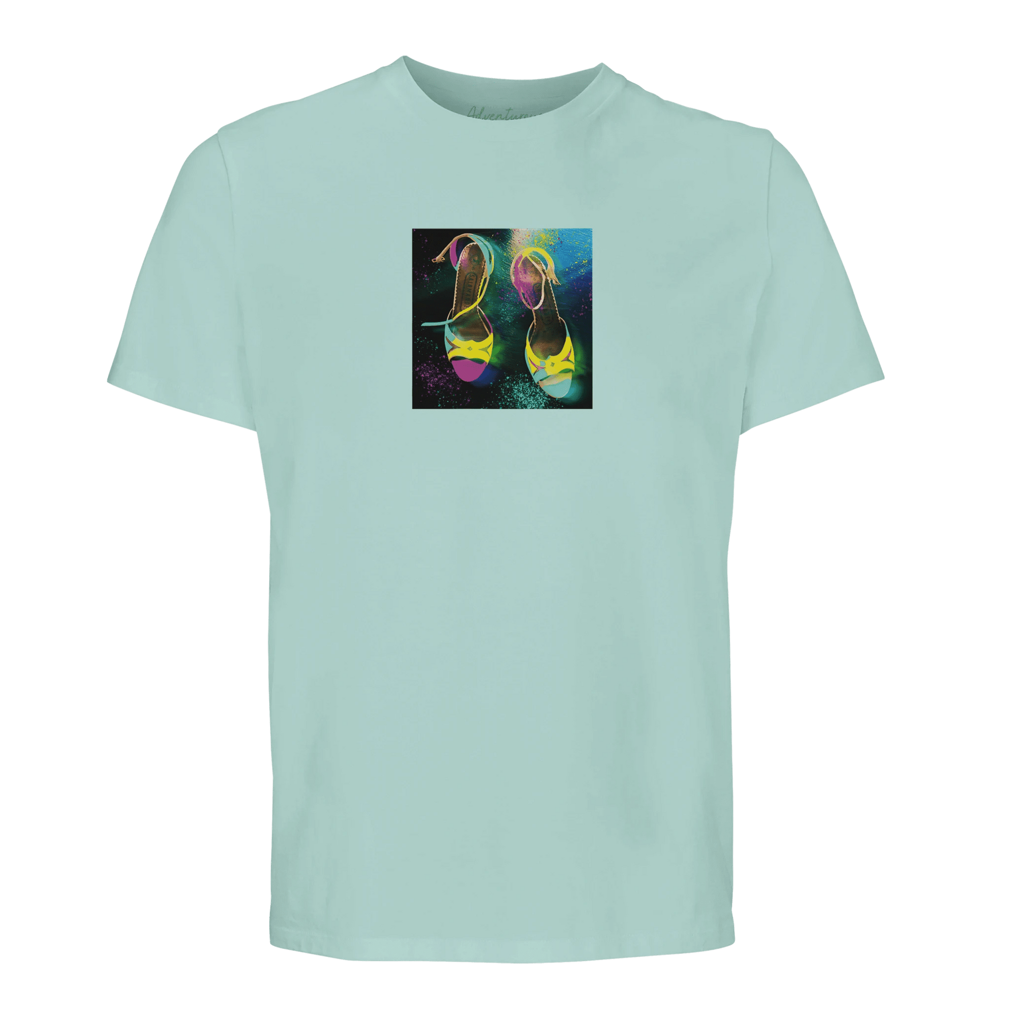 Adventurous - "Dancing in Colours" T-shirt arctic blue XS 21