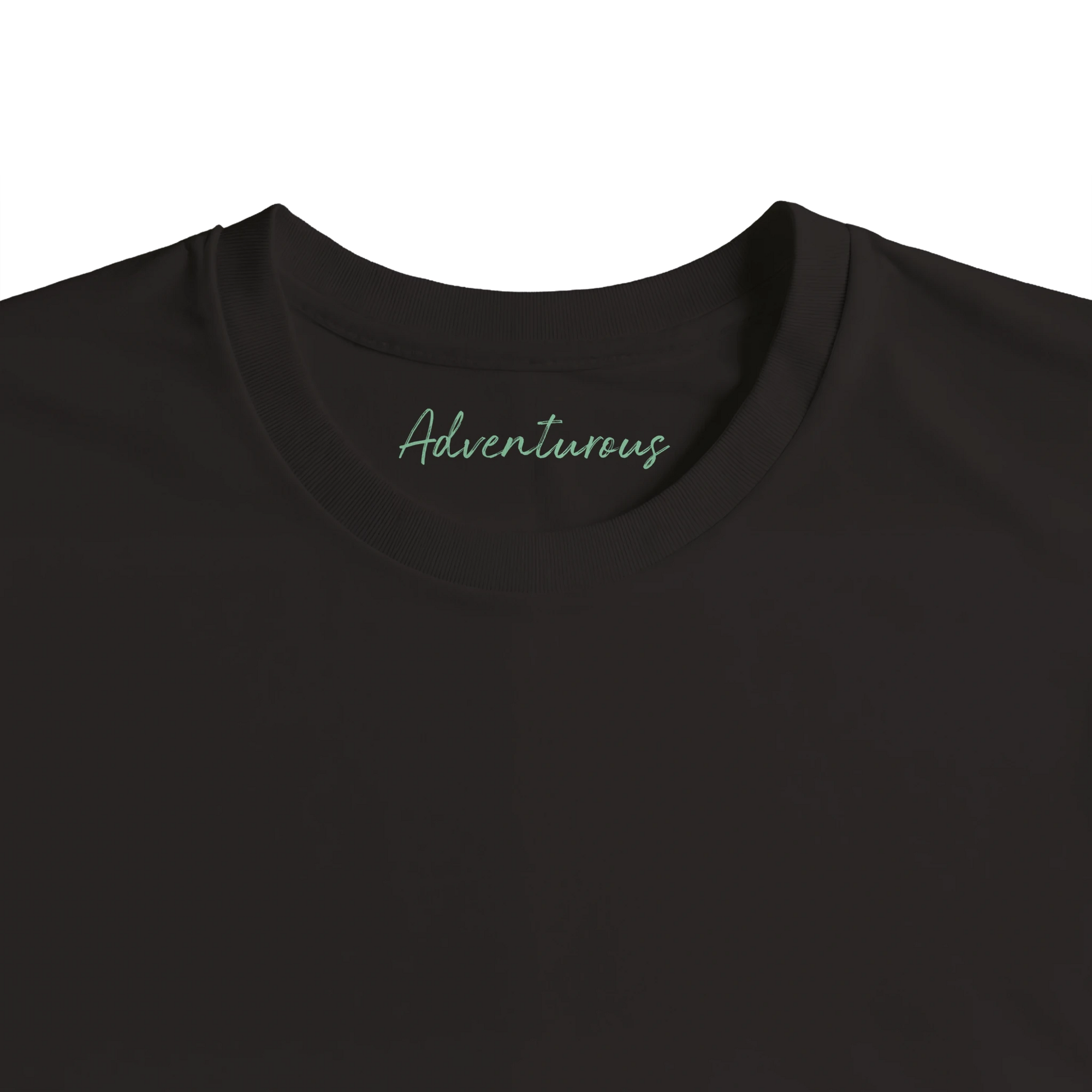 Adventurous - "Dancing in Colours" T-shirt Deep Black XS 46