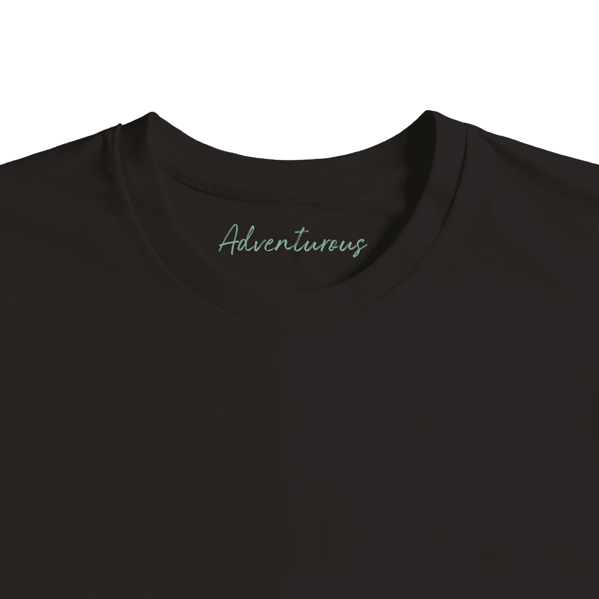 Adventurous - "Dancing in Colours" T-shirt Deep Black XS 2