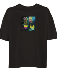 Adventurous - "Dancing in Colours" T-shirt Deep Black XS 19