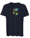 Adventurous - "Dancing in Colours" T-shirt French Navy S 9
