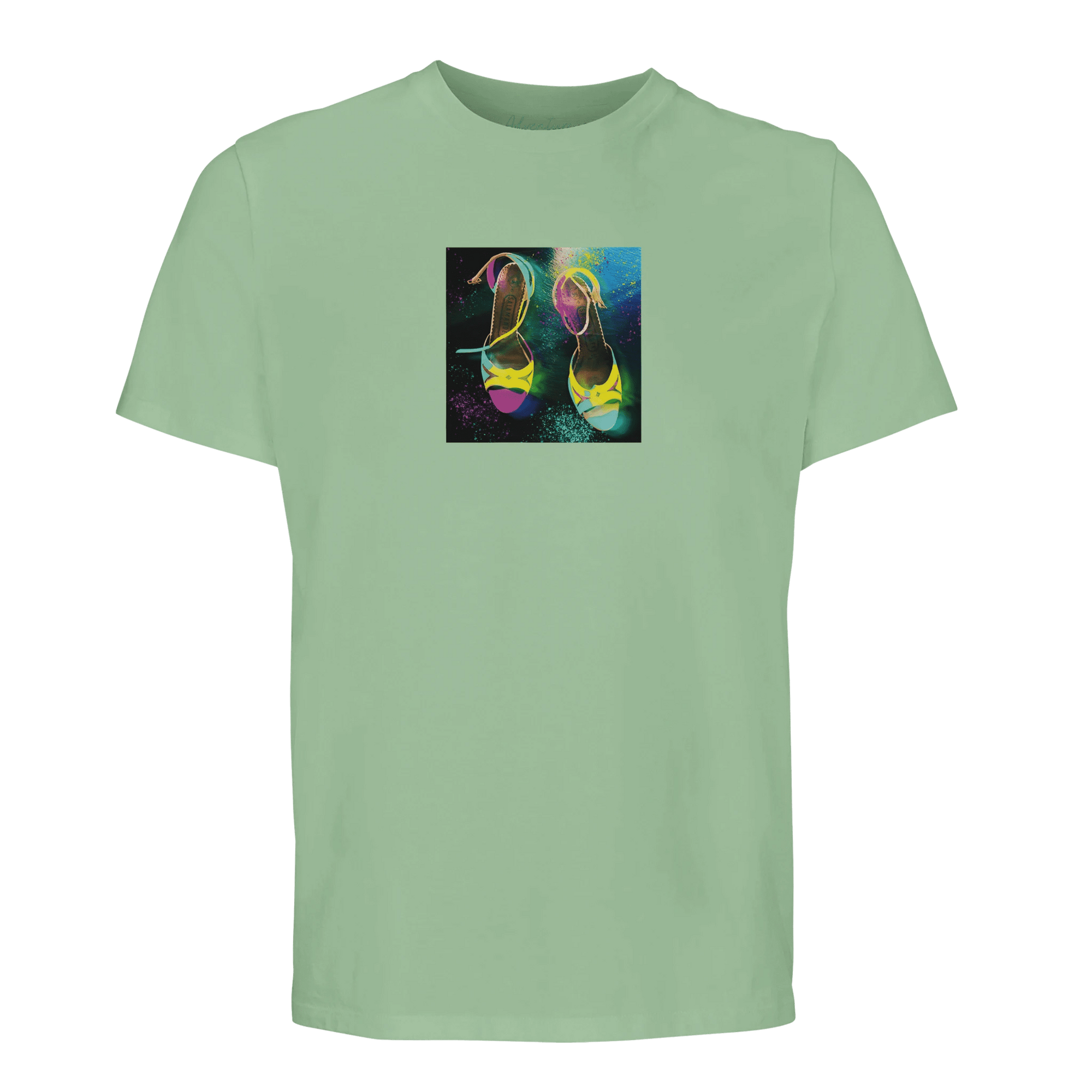Adventurous - "Dancing in Colours" T-shirt frozen green XS 9