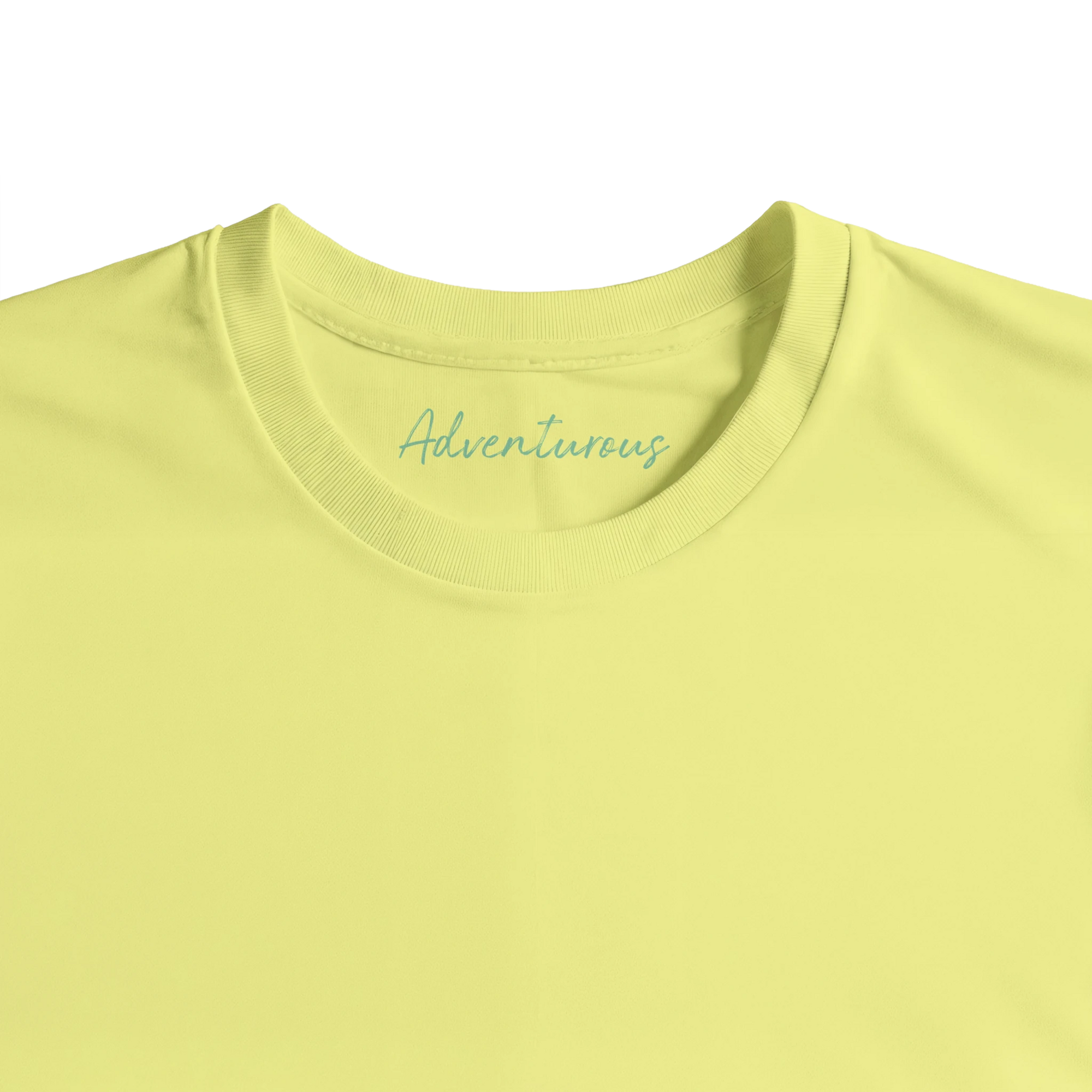 Adventurous - "Dancing in Colours" T-shirt Light Yellow XS 5