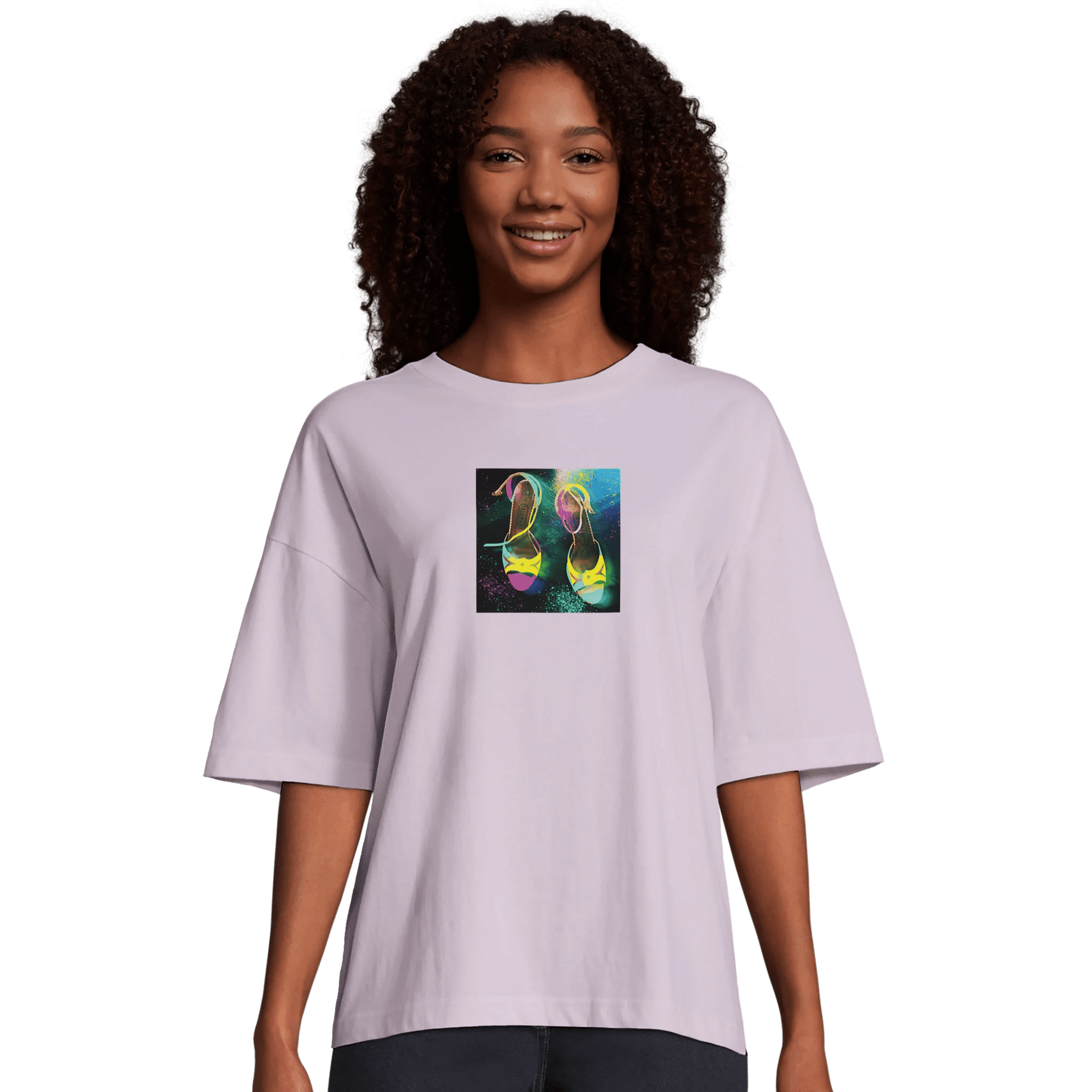 Adventurous - "Dancing in Colours" T-shirt lilak XS 7