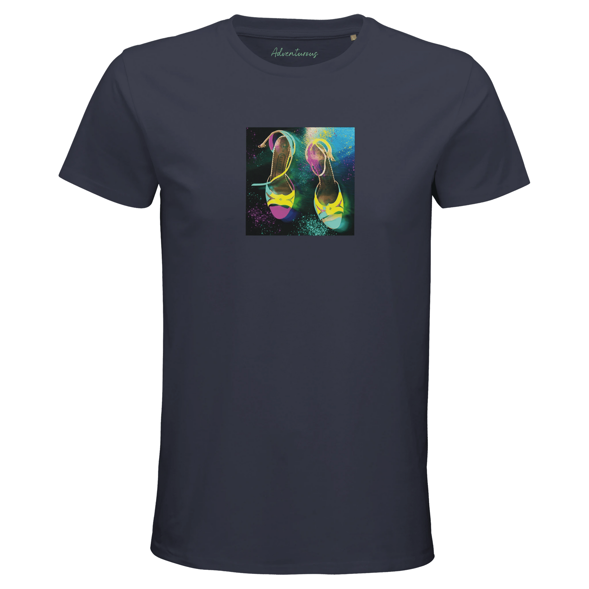 Adventurous - "Dancing in Colours" T-shirt mouse grey XS 34