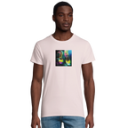 Adventurous - "Dancing in Colours" T-shirt Pale Pink XS 4