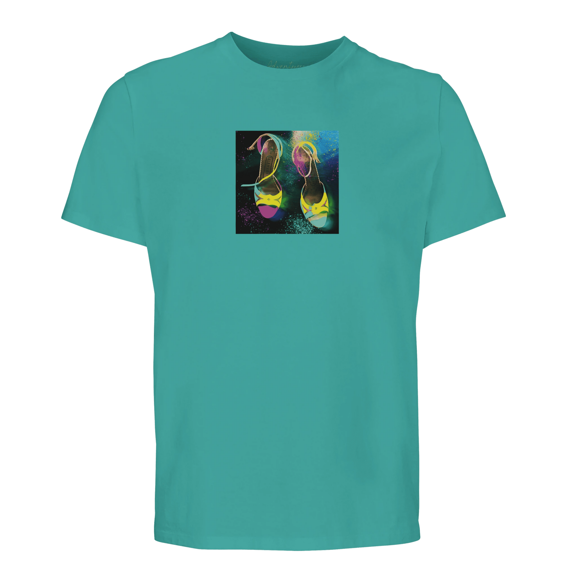 Adventurous - "Dancing in Colours" T-shirt pool blue XS 15