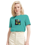 Adventurous - "Dancing in Colours" T-shirt pool blue XS 20