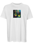 Adventurous - "Dancing in Colours" T-shirt White S 24