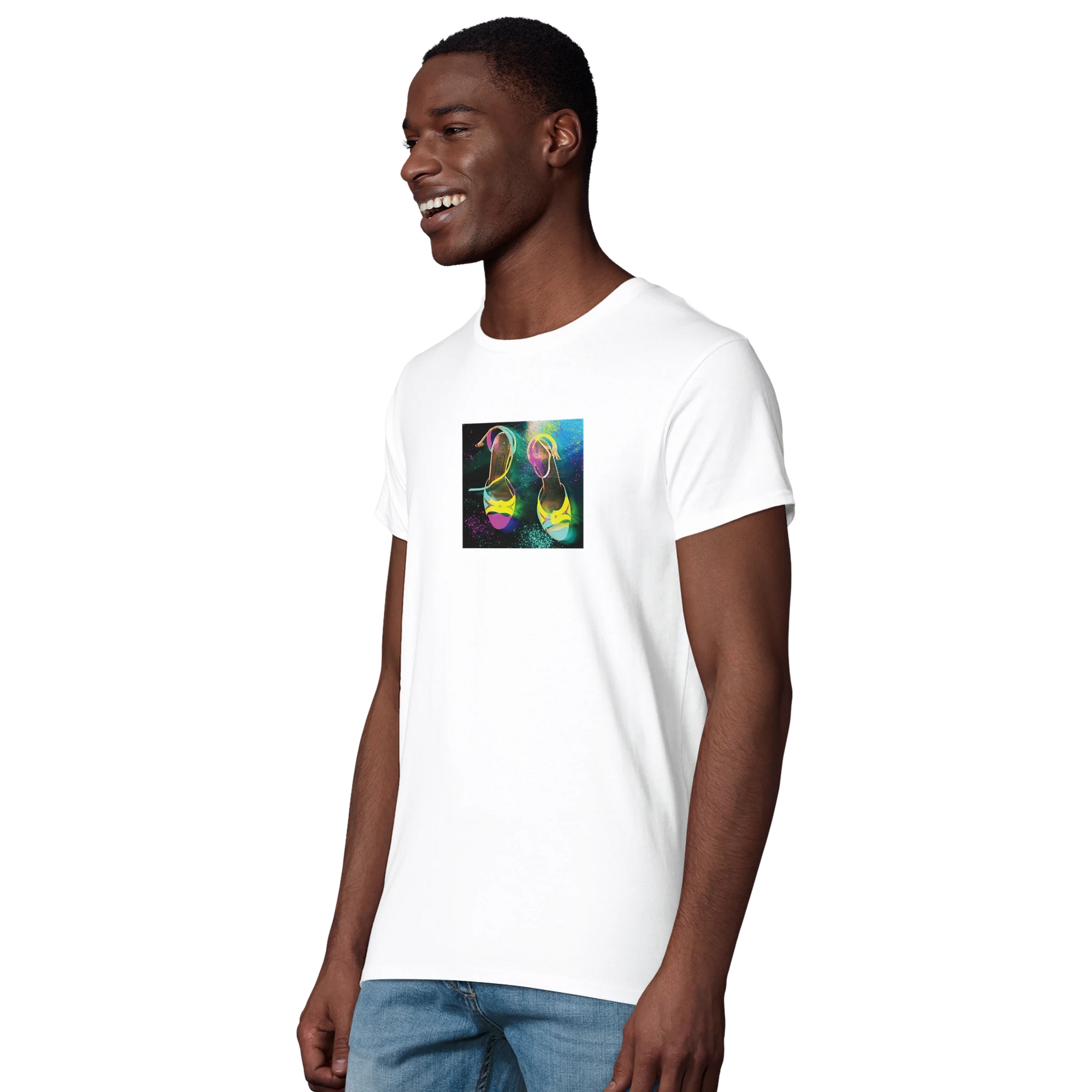 Adventurous - "Dancing in Colours" T-shirt White XS 45