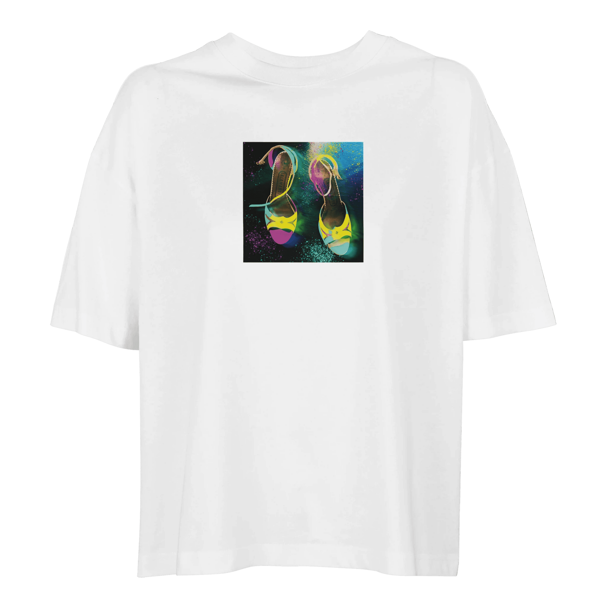 Adventurous - "Dancing in Colours" T-shirt White XS 14