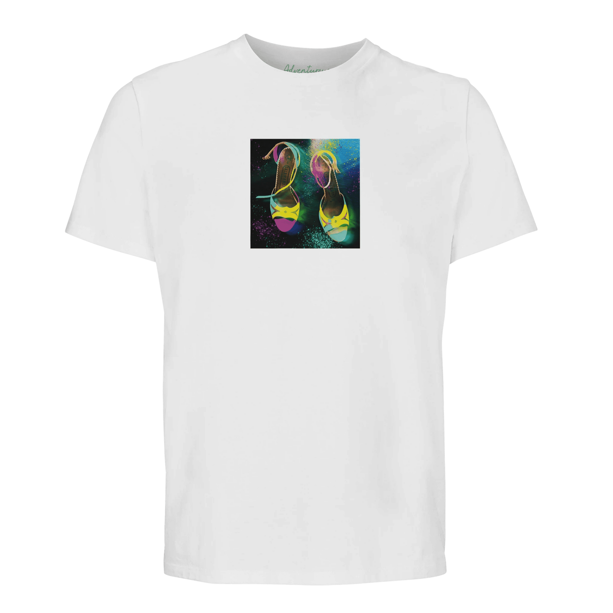 Adventurous - "Dancing in Colours" T-shirt White XS 27