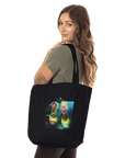 Adventurous - "Dancing In Colours" Tote Bag Black 4