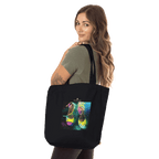 Adventurous - "Dancing In Colours" Tote Bag Black 4