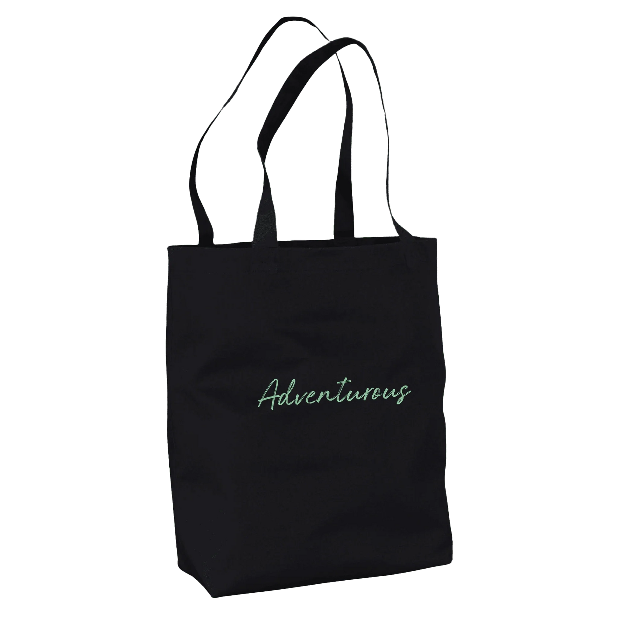Adventurous - "Dancing In Colours" Tote Bag Black 3