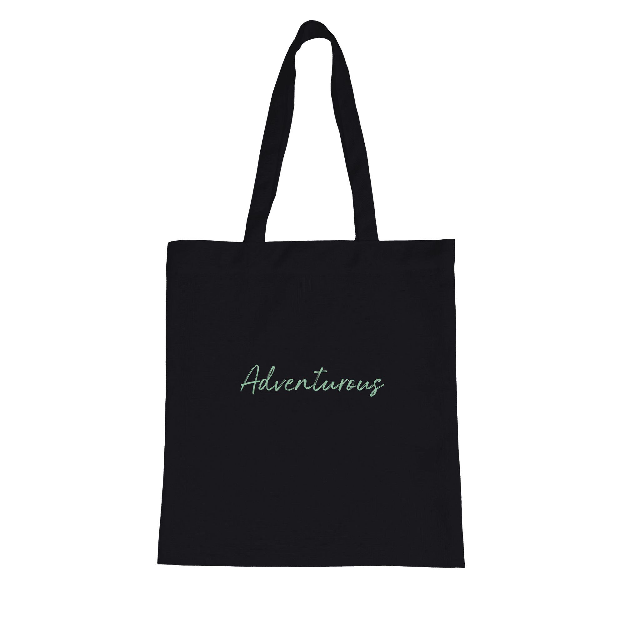 Adventurous - "Dancing In Colours" Tote Bag Black 2