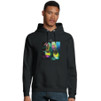 Adventurous - "Dancing in Colours" Hoodie Black 3