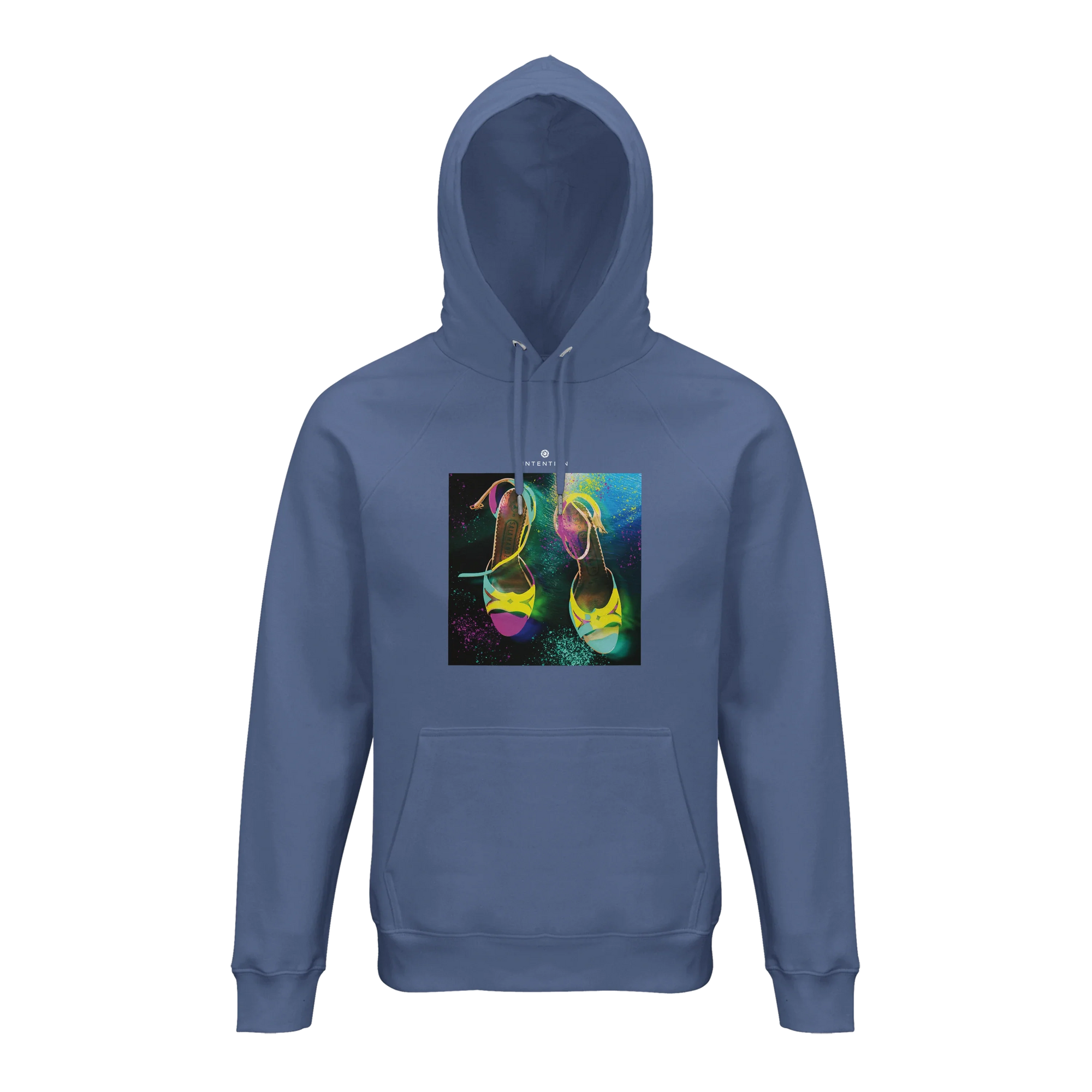 Adventurous - "Dancing in Colours" Hoodie Blue 1