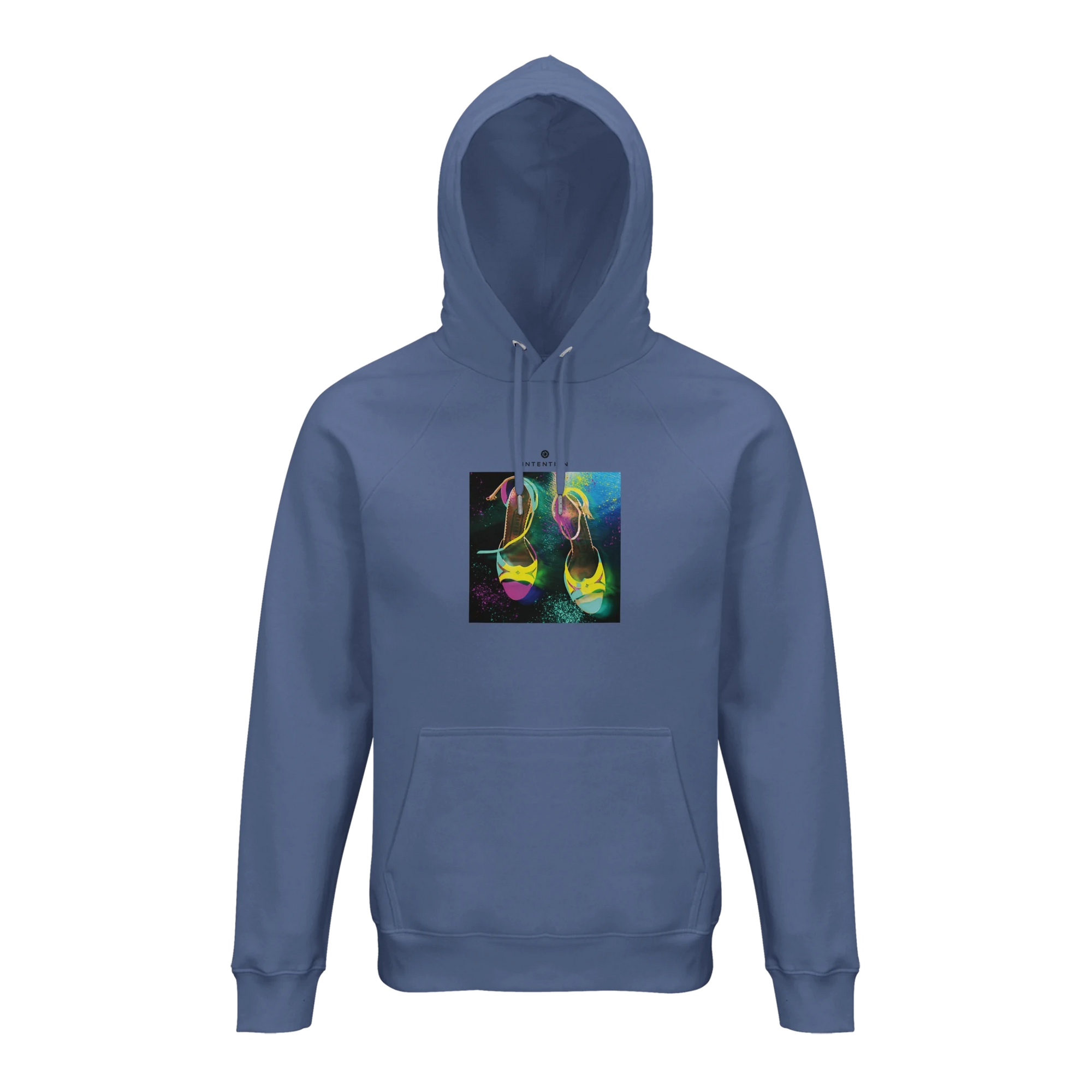 Adventurous - "Dancing in Colours" Hoodie Blue 1