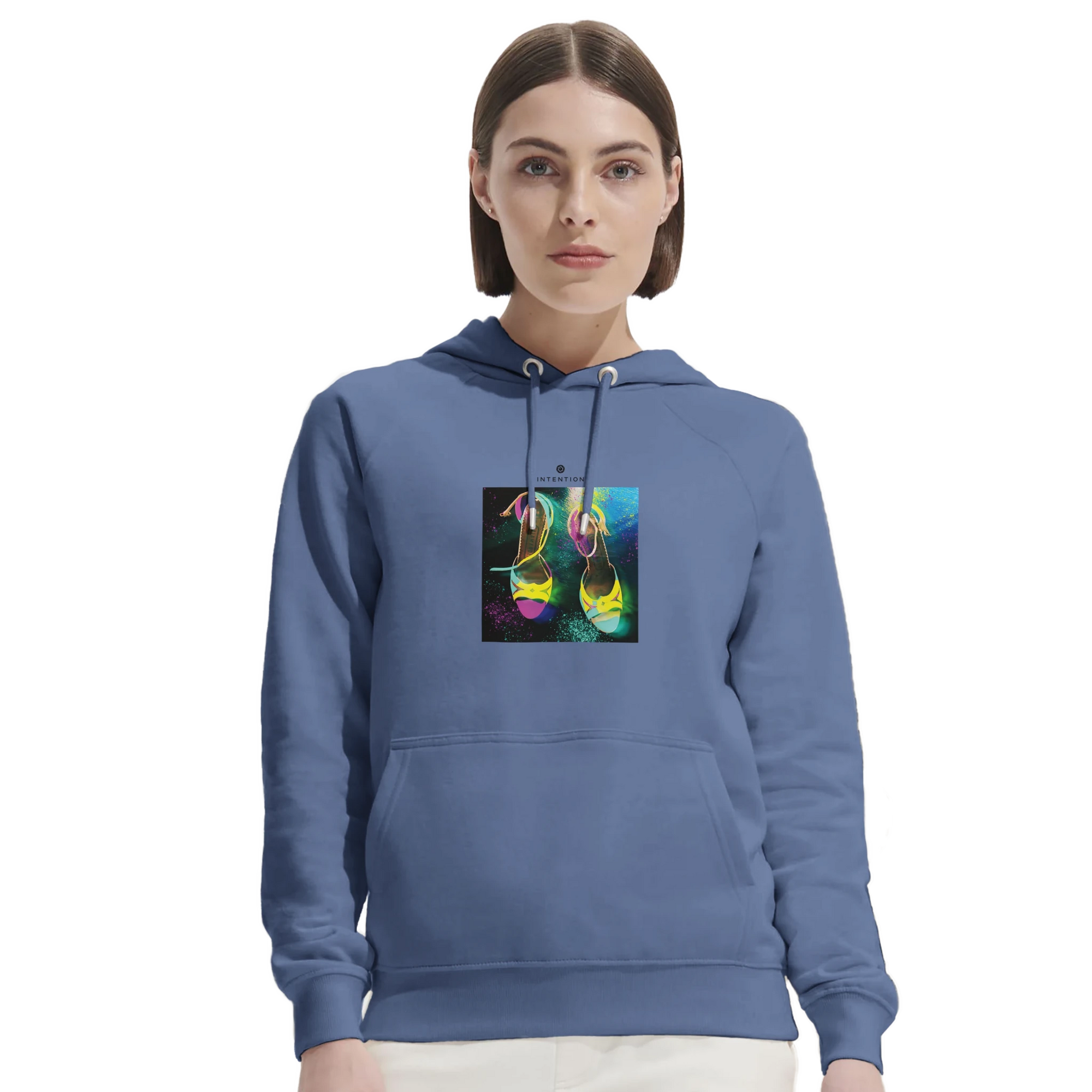 Adventurous - "Dancing in Colours" Hoodie Blue 5
