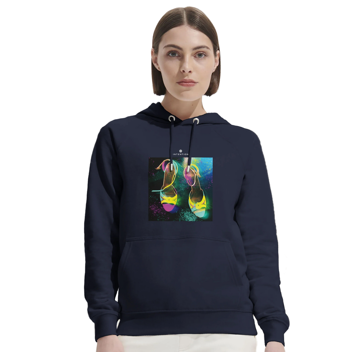 Adventurous - "Dancing in Colours" Hoodie French Navy 5
