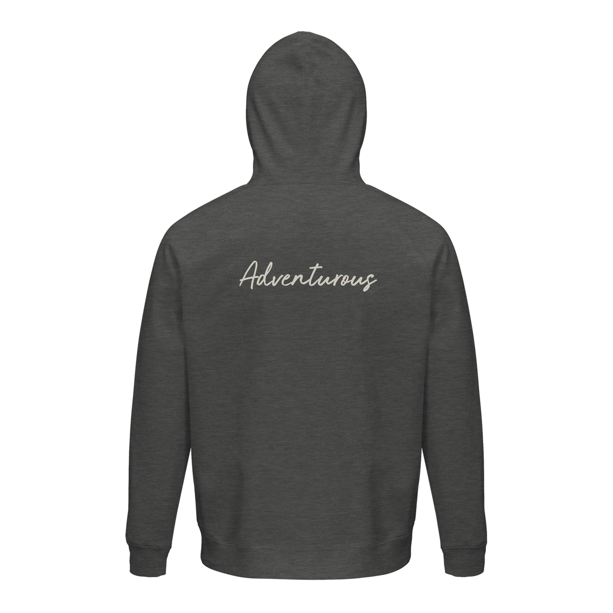 Adventurous - "Dancing in Colours" Hoodie Grey Melange 2