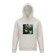 Adventurous - "Dancing in Colours" Hoodie Off White 1