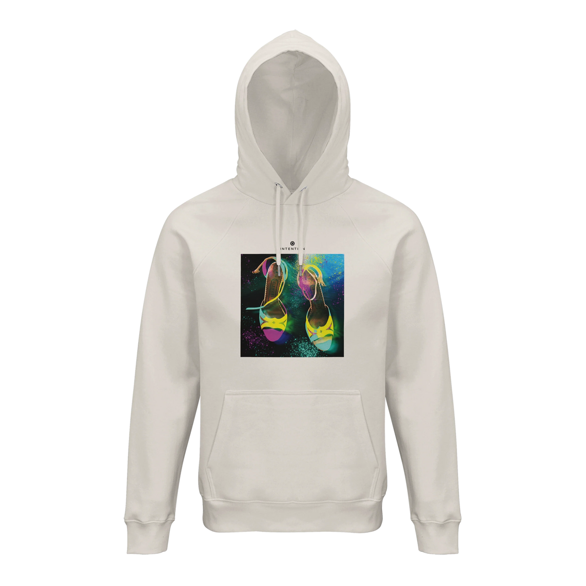 Adventurous - "Dancing in Colours" Hoodie Off White 1