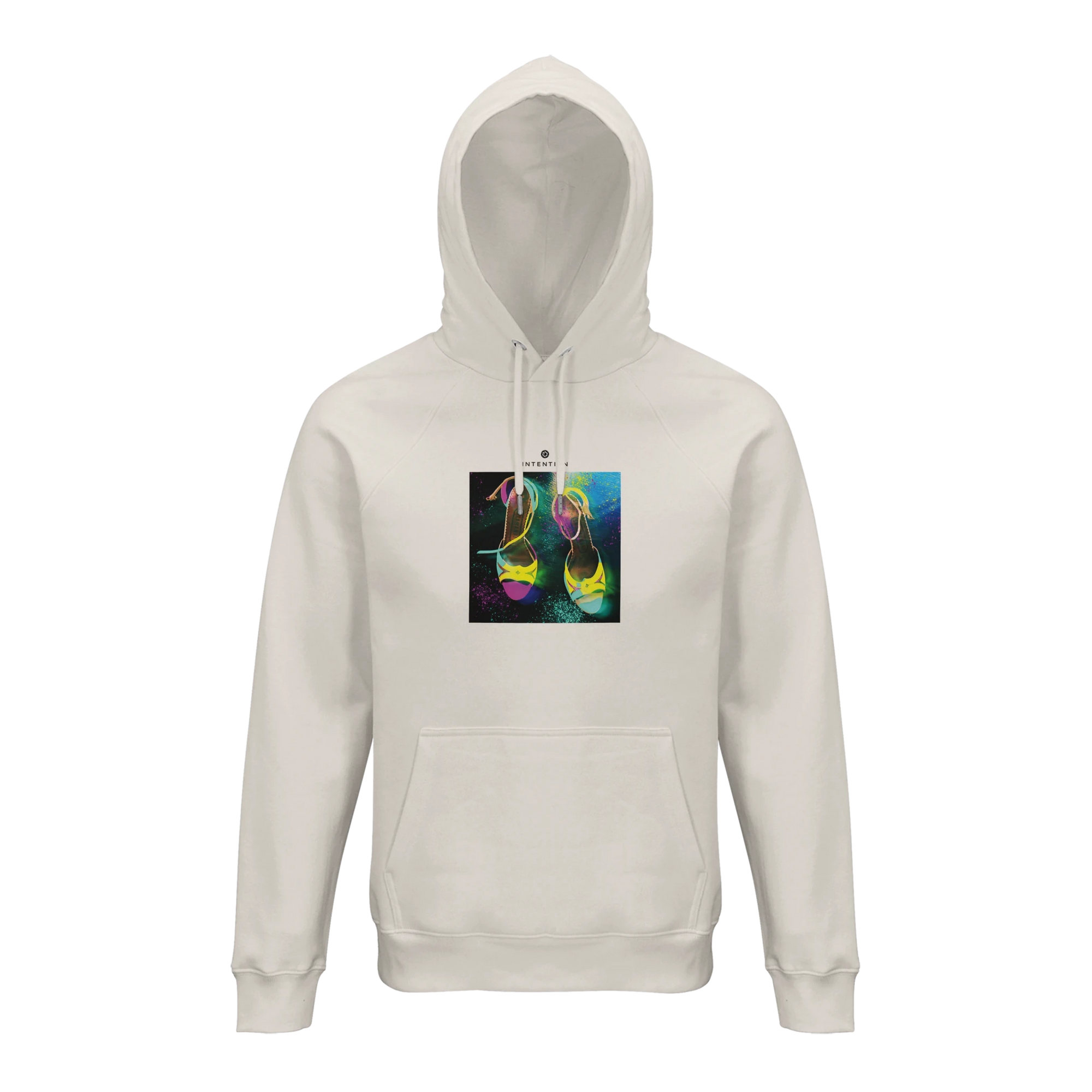 Adventurous - "Dancing in Colours" Hoodie Off White 1