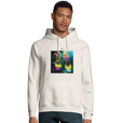 Adventurous - "Dancing in Colours" Hoodie Off White 3