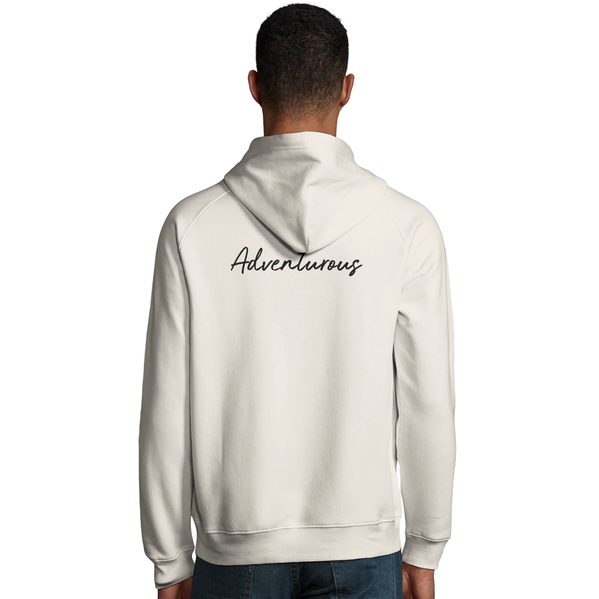 Adventurous - "Dancing in Colours" Hoodie Off White 4