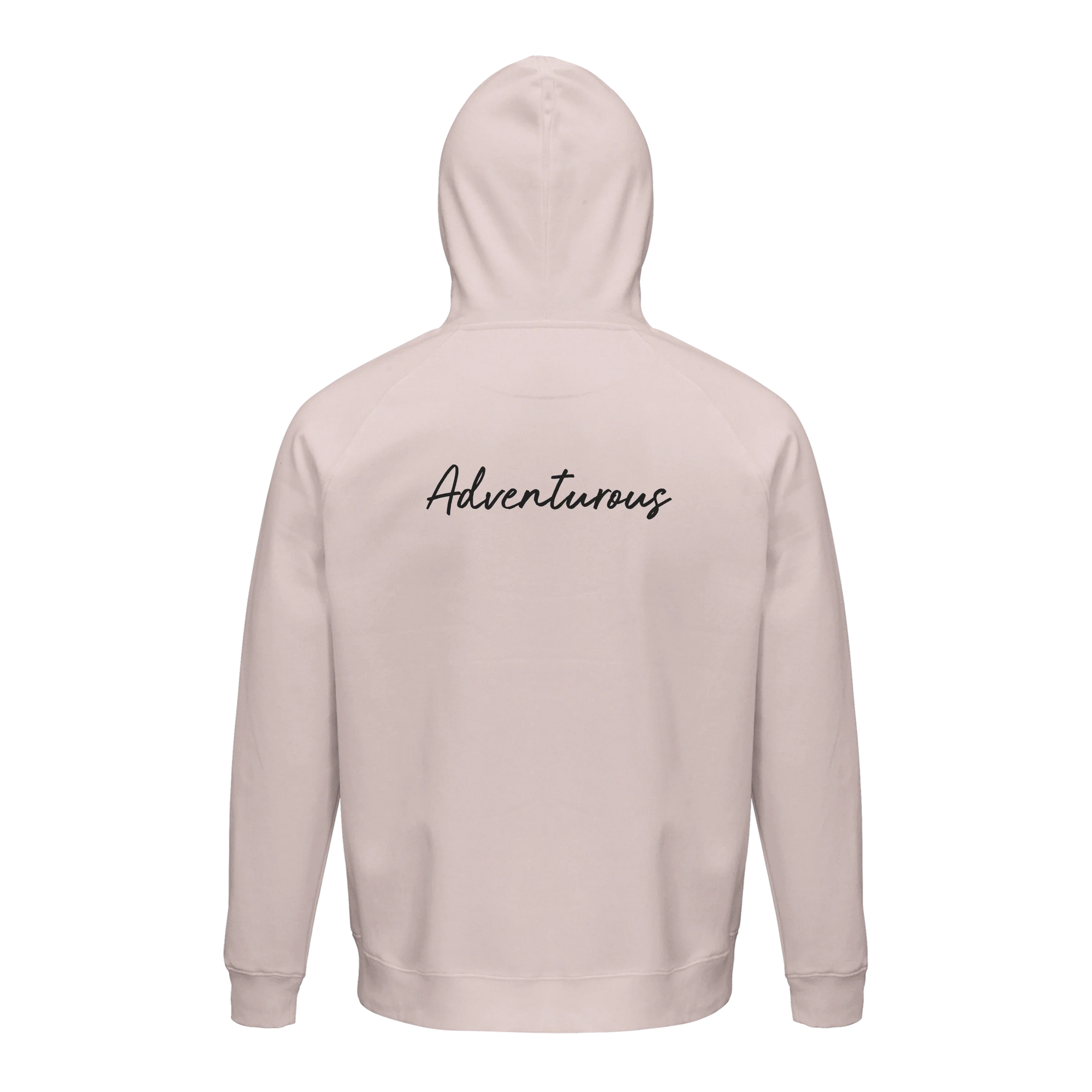 Adventurous - "Dancing in Colours" Hoodie Pale Pink 2