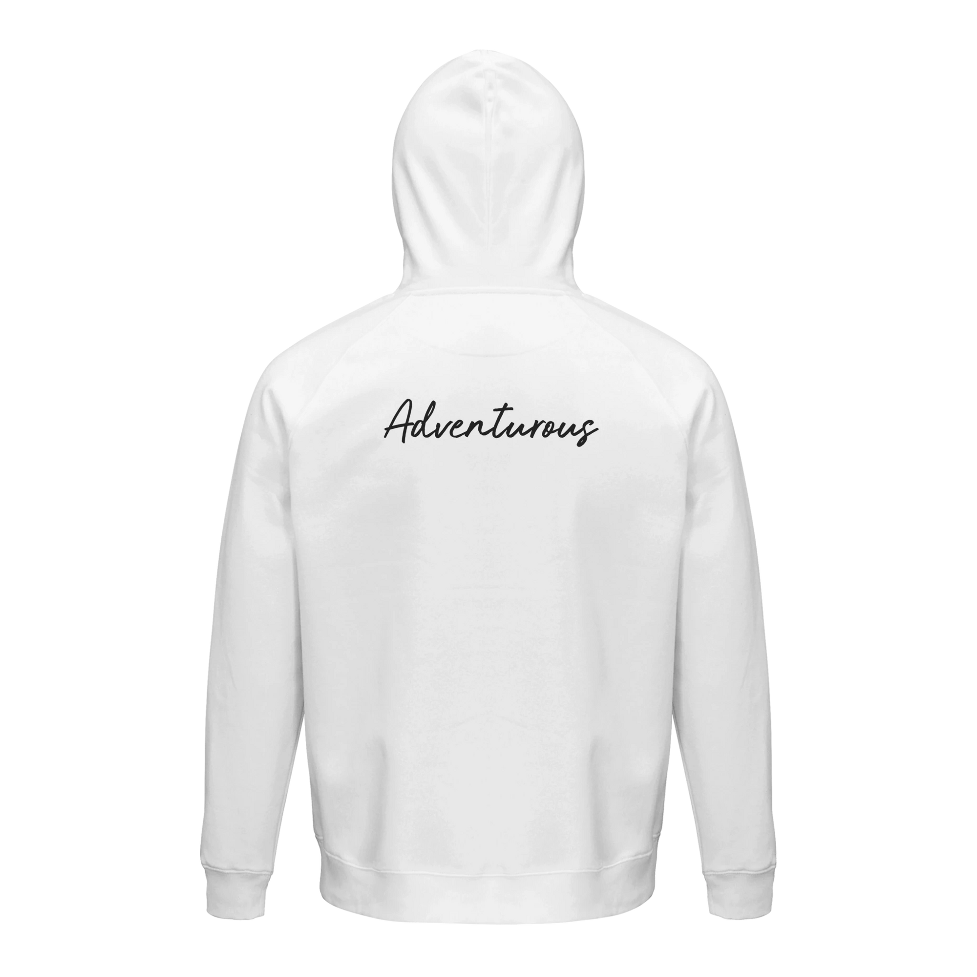 Adventurous - "Dancing in Colours" Hoodie White 2