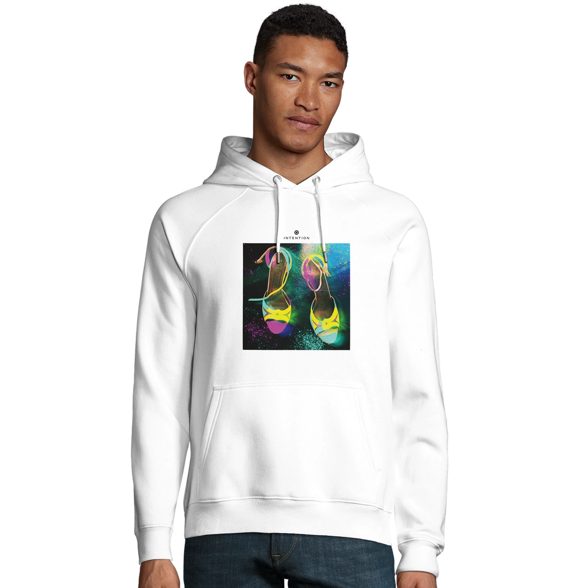 Adventurous - "Dancing in Colours" Hoodie White 3