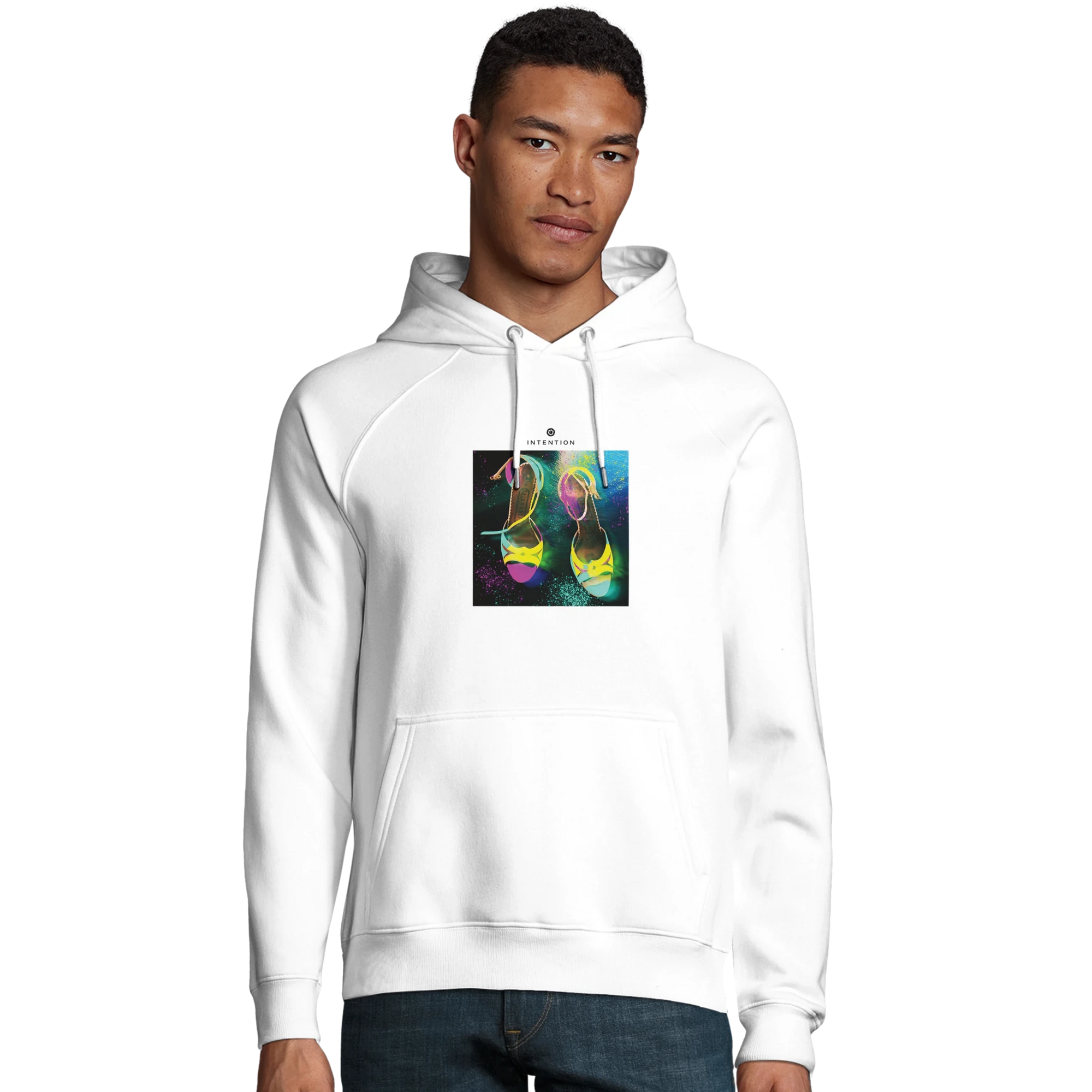 Adventurous - "Dancing in Colours" Hoodie White 3