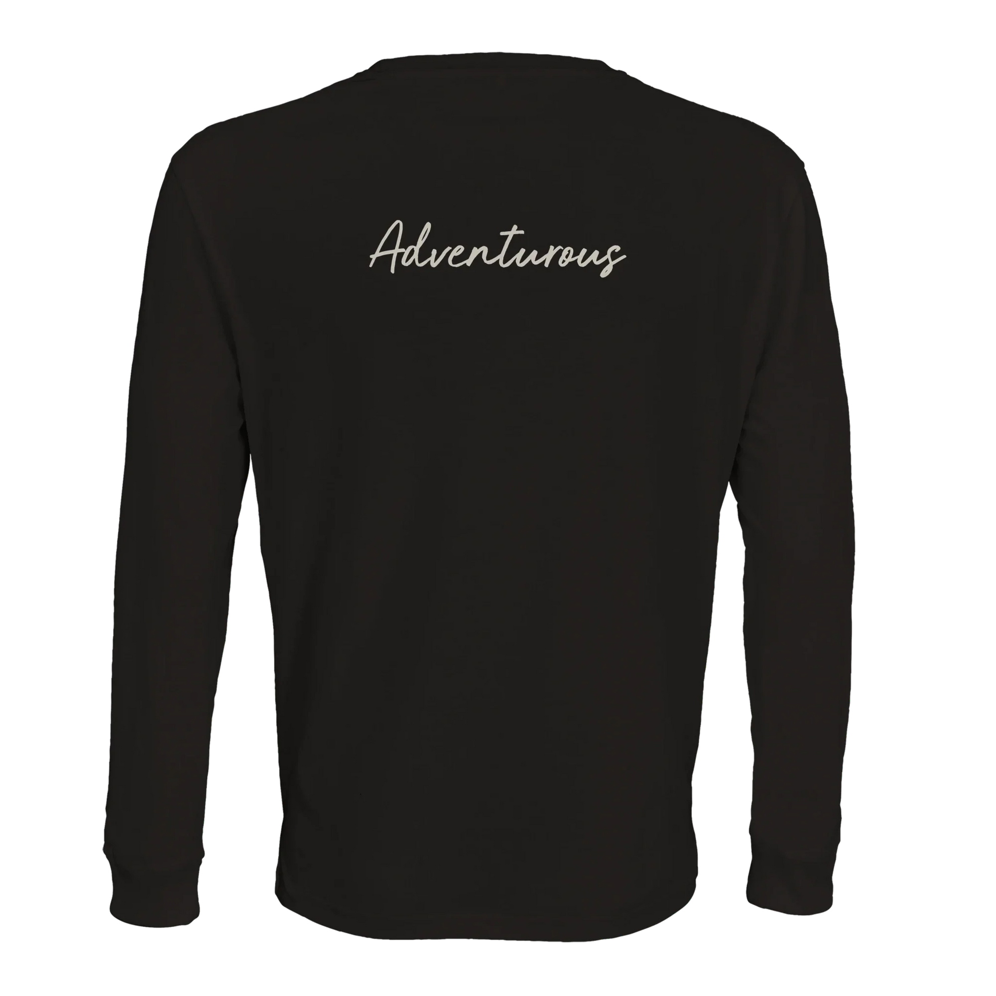 Adventurous - "Dancing in Colours" Long sleeve Deep Black 2